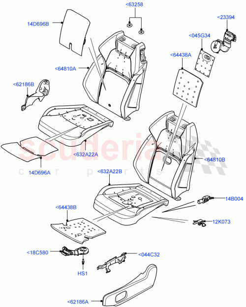 Part Diagram for Land Rover LR115178