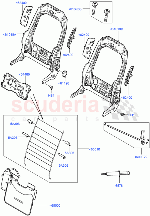 Part Diagram for Land Rover LR065115