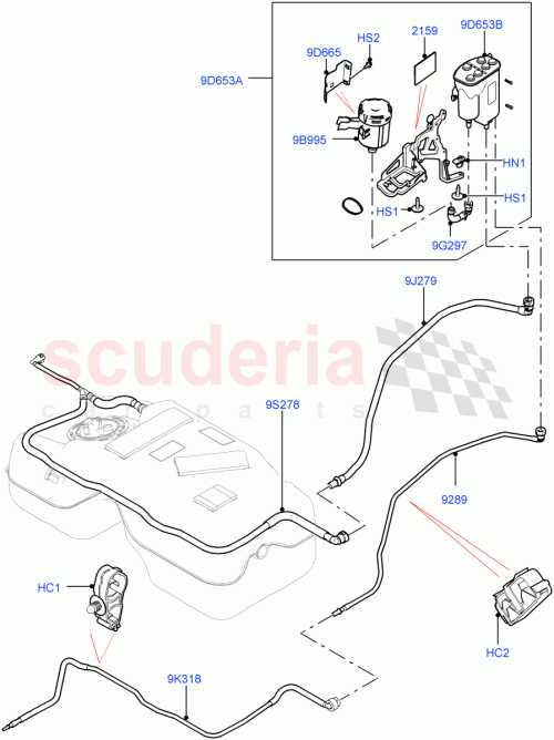 Part Diagram for Land Rover LR114351