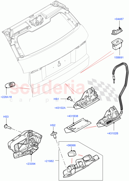 Part Diagram for Land Rover LR025420