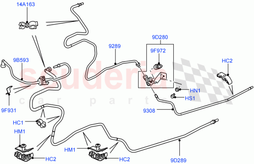Part Diagram for Land Rover LR021903