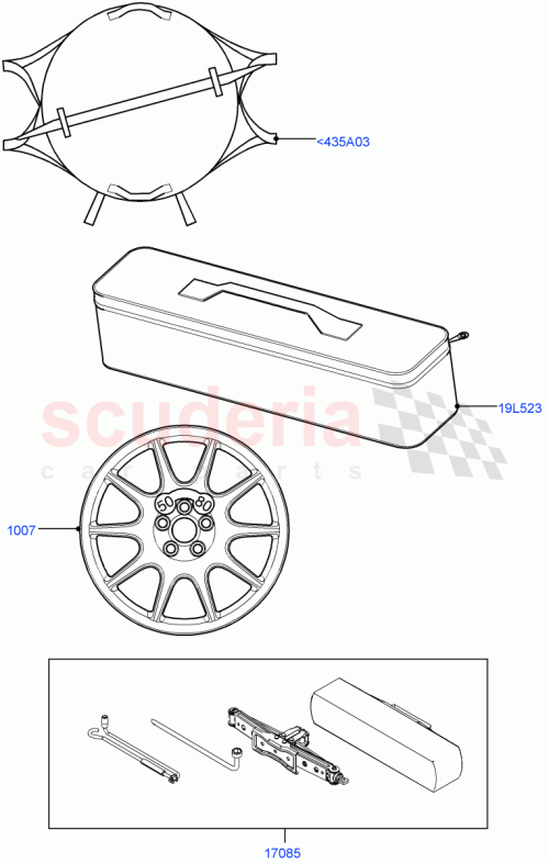 Part Diagram for Land Rover LR133568