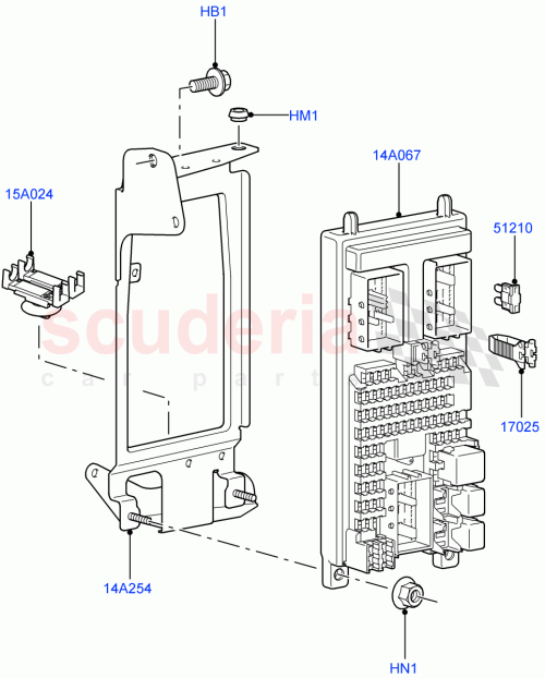 Part Diagram for Land Rover LR053224
