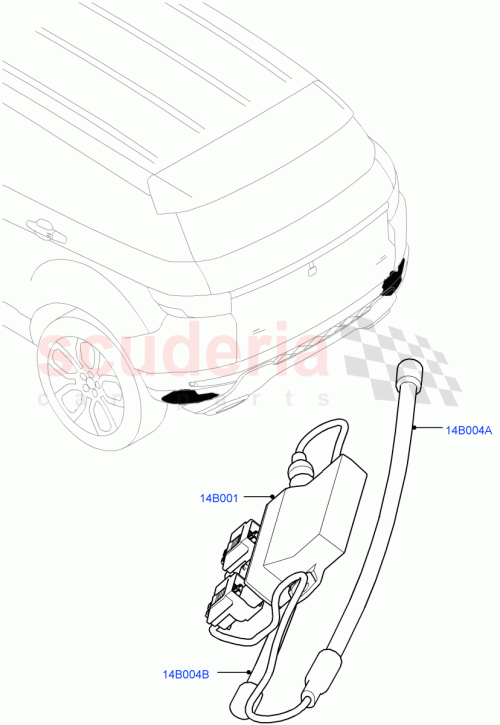 Part Diagram for Land Rover LR072277
