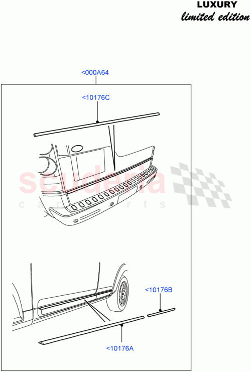 Part Diagram for Land Rover LR072496