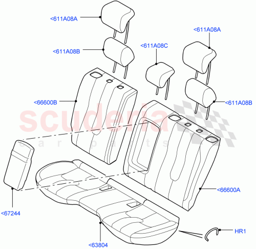 Part Diagram for Land Rover LR059119