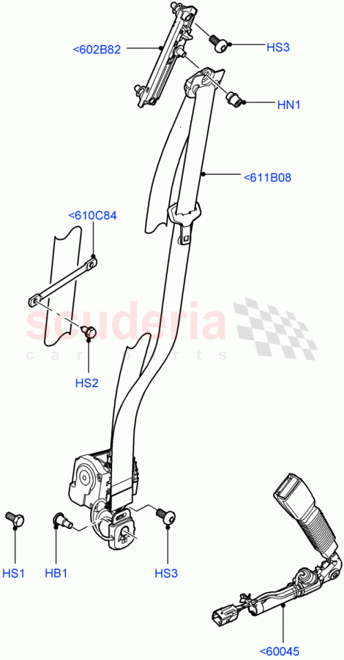 Part Diagram for Land Rover LR010935