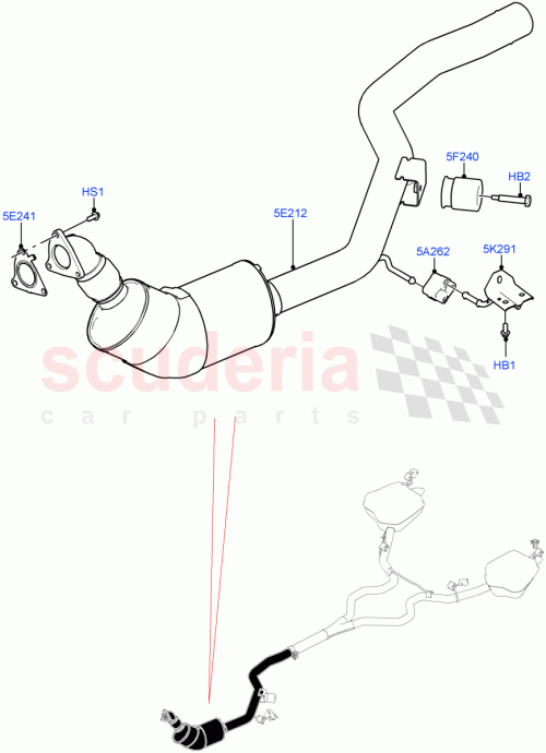 Part Diagram for Land Rover LR073792