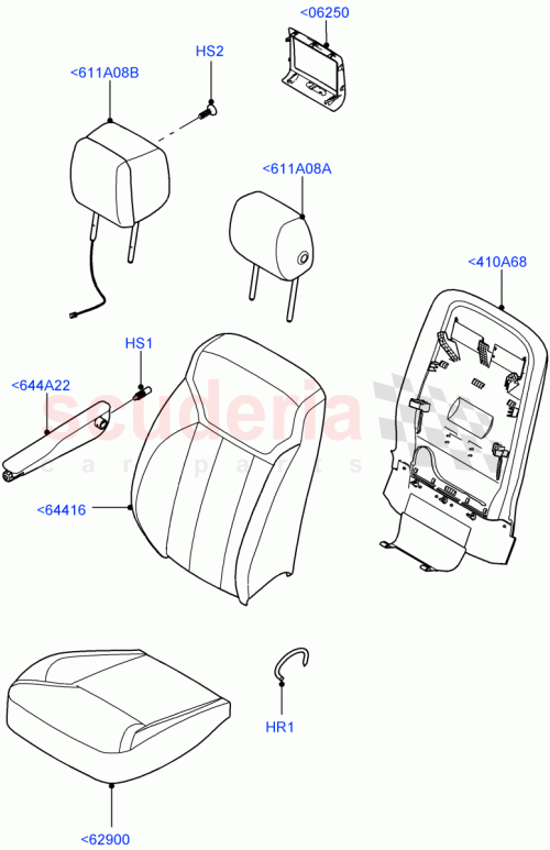 Part Diagram for Land Rover LR096235