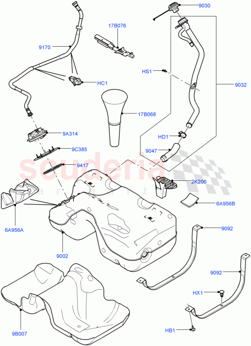Part Diagram for Land Rover LR026196