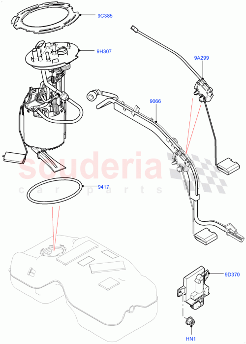 Part Diagram for Land Rover LR123776