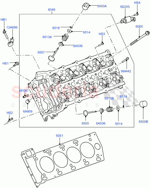 Part Diagram for Land Rover LR010693