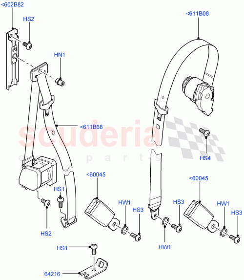 Part Diagram for Land Rover LR010954