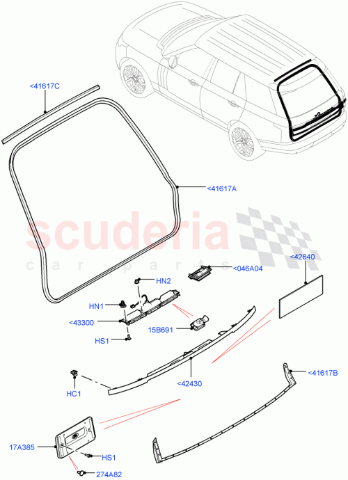 Part Diagram for Land Rover LR109346