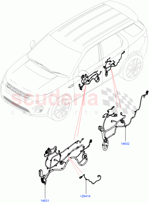Part Diagram for Land Rover LR137119