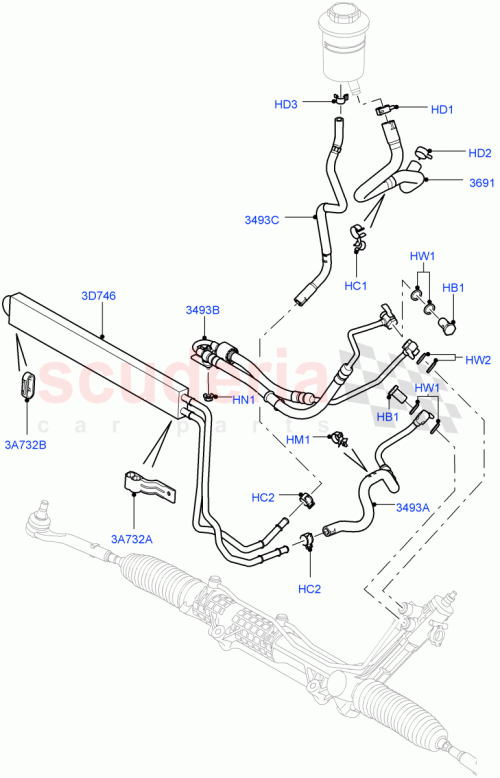 Part Diagram for Land Rover LR019279