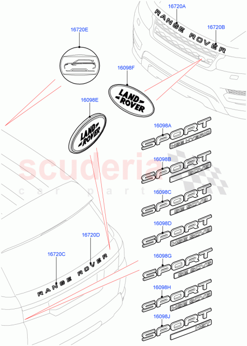 Part Diagram for Land Rover LR056146