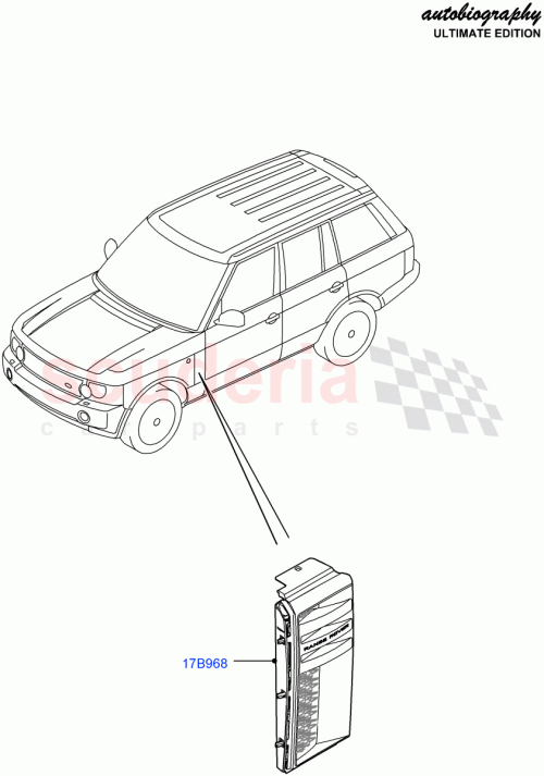 Part Diagram for Land Rover LR045794