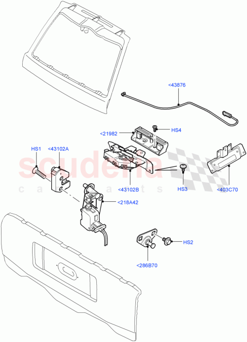 Part Diagram for Land Rover FUG500150