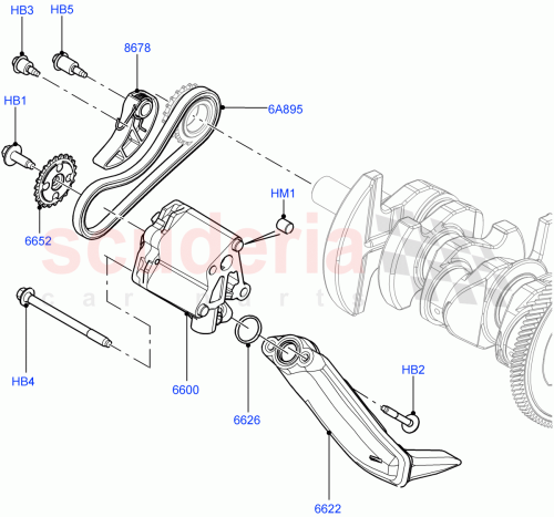 Part Diagram for Land Rover LR025486