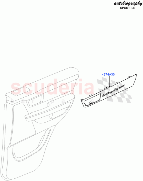 Part Diagram for Land Rover LR030415
