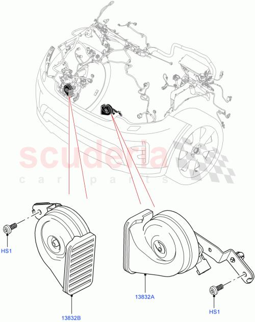 Part Diagram for Land Rover LR081439