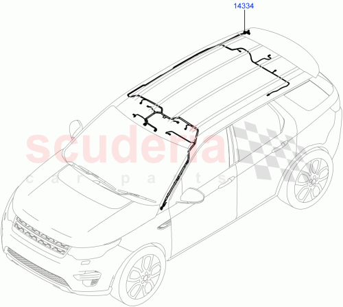 Part Diagram for Land Rover LR143925