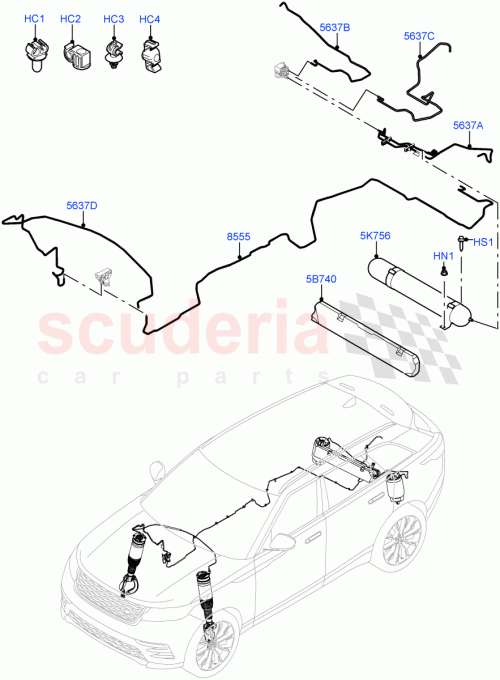 Part Diagram for Land Rover LR094022