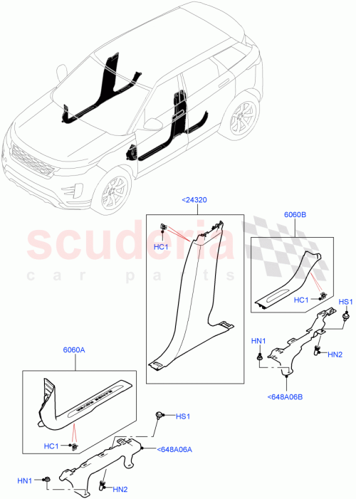 Part Diagram for Land Rover LR138519
