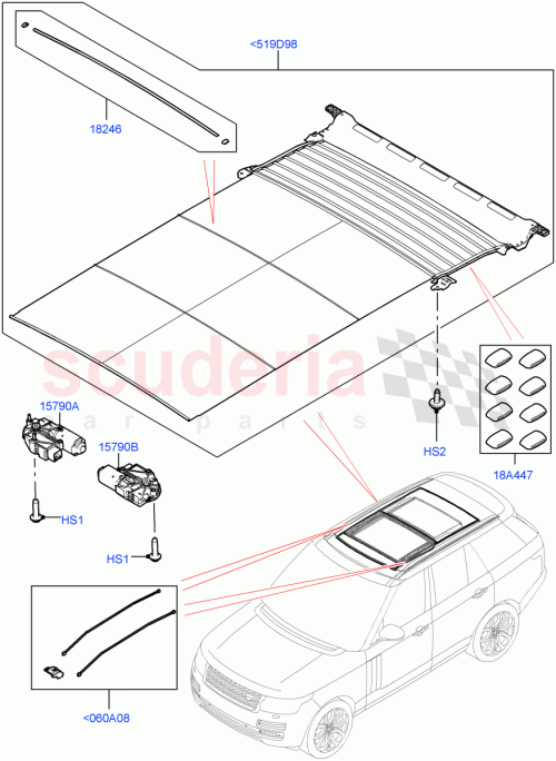 Part Diagram for Land Rover LR040751