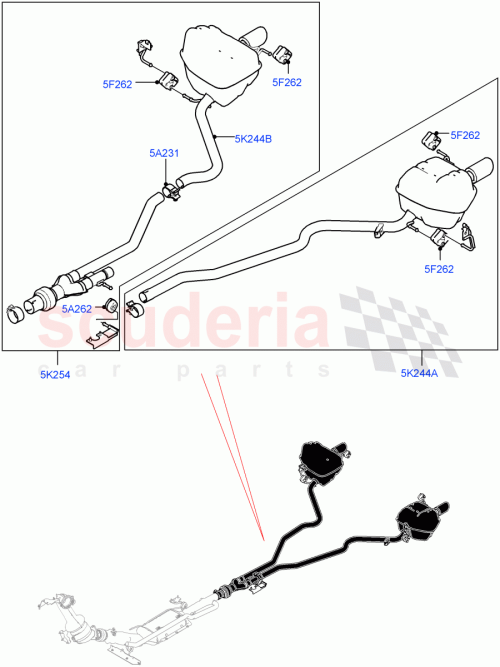 Part Diagram for Land Rover LR101989