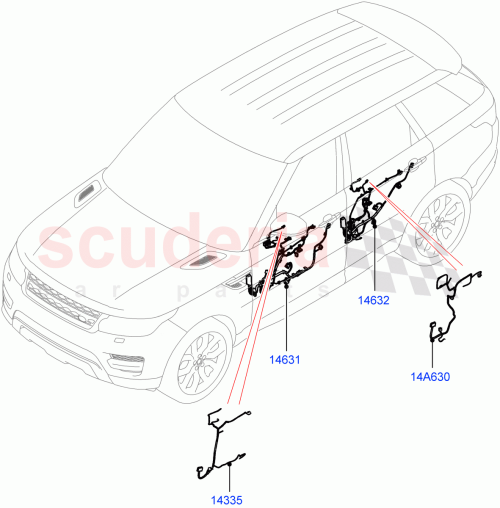 Part Diagram for Land Rover LR119366