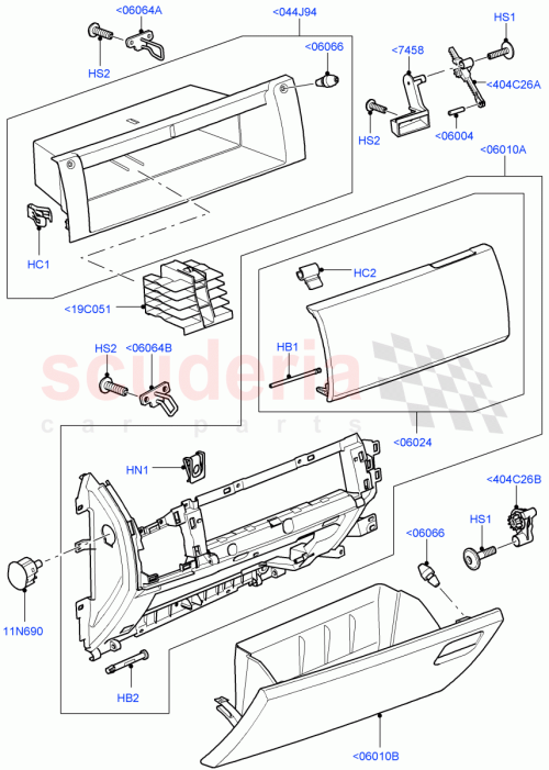 Part Diagram for Land Rover LR015304