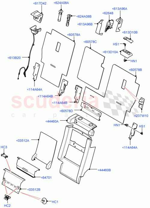 Part Diagram for Land Rover LR081029
