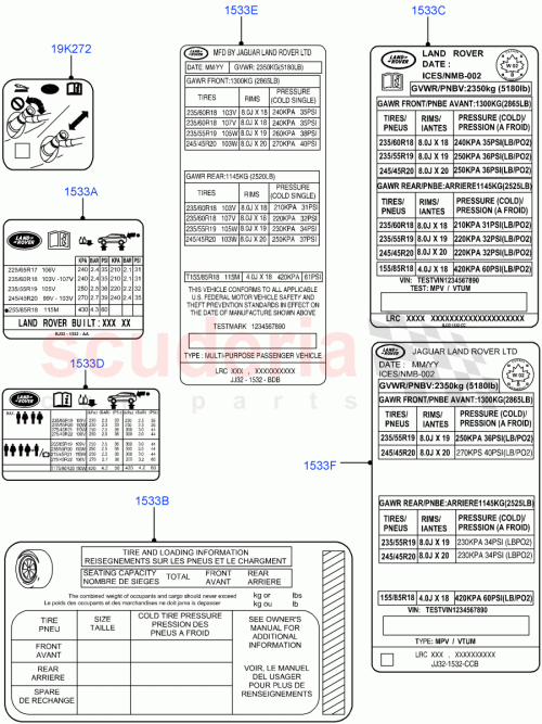 Part Diagram for Land Rover LR045079