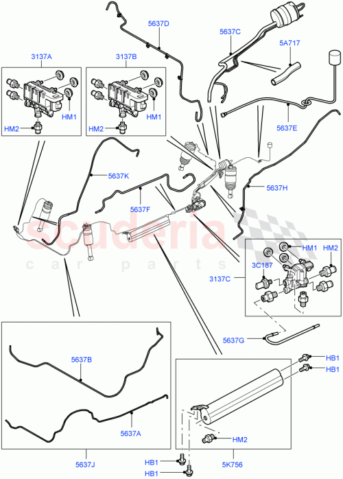 Part Diagram for Land Rover LR044836