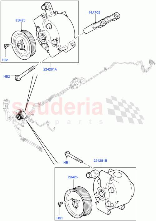 Part Diagram for Land Rover LR014595