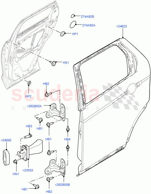 Part Diagram for Land Rover LR080291