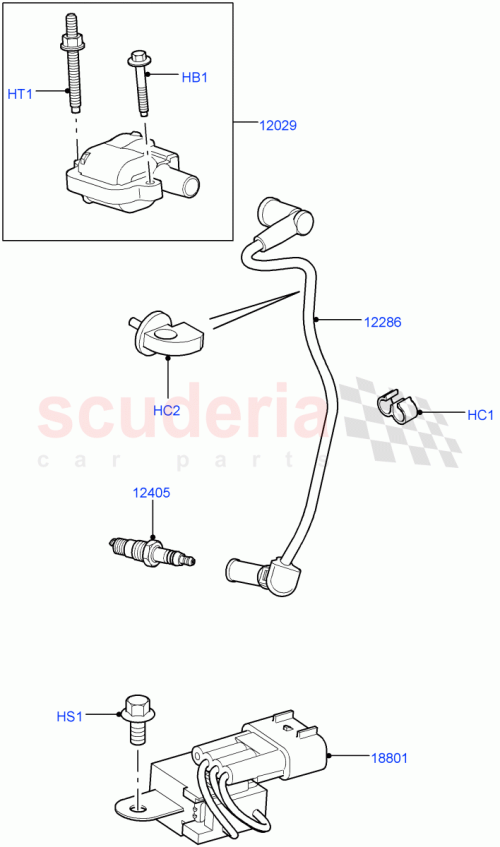 Part Diagram for Land Rover LR020229