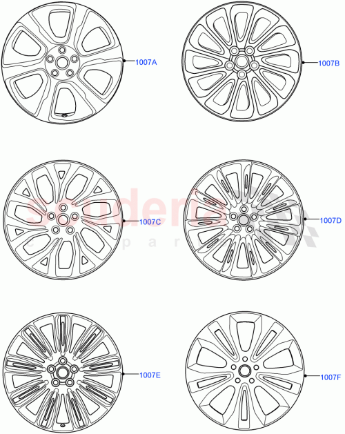 Part Diagram for Land Rover LR099146