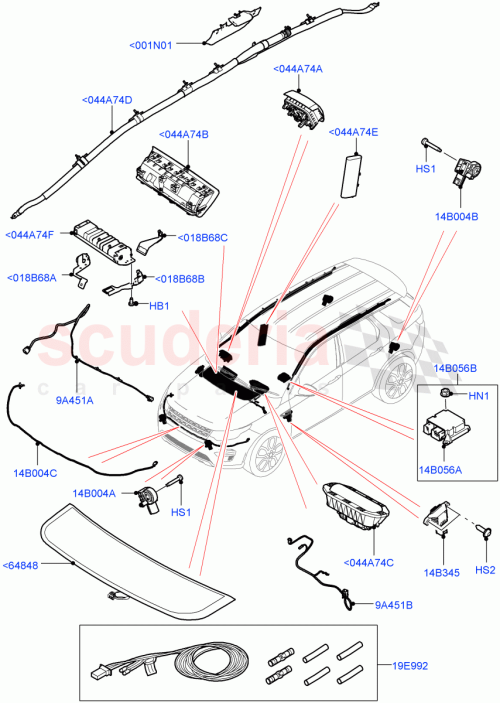 Part Diagram for Land Rover LR059791