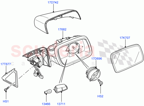 Part Diagram for Land Rover LR011048