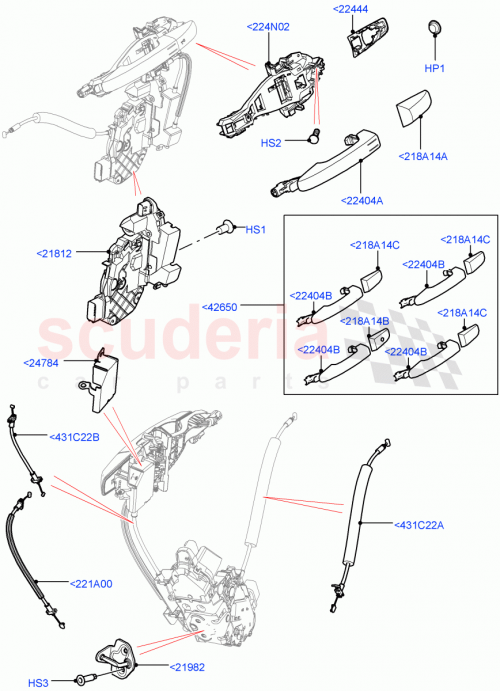 Part Diagram for Land Rover LR053338