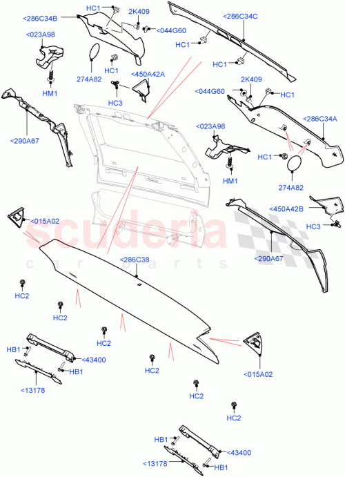 Part Diagram for Land Rover LR139427
