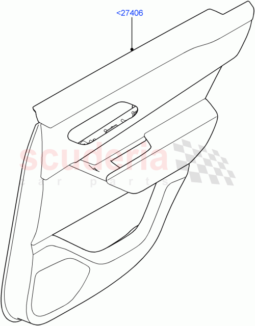 Part Diagram for Land Rover LR091485