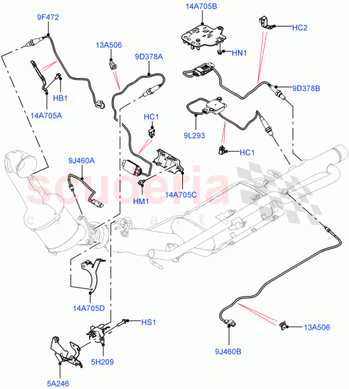 Part Diagram for Land Rover LR119641