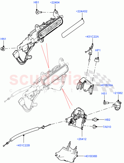 Part Diagram for Land Rover LR115189