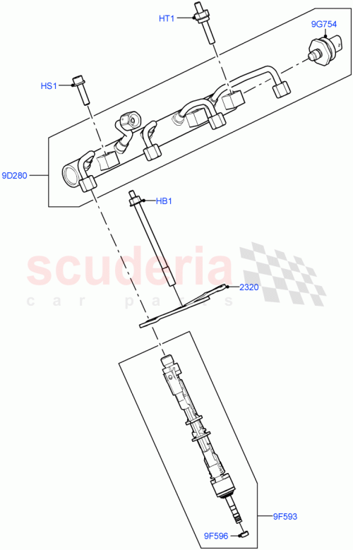 Part Diagram for Land Rover LR158709