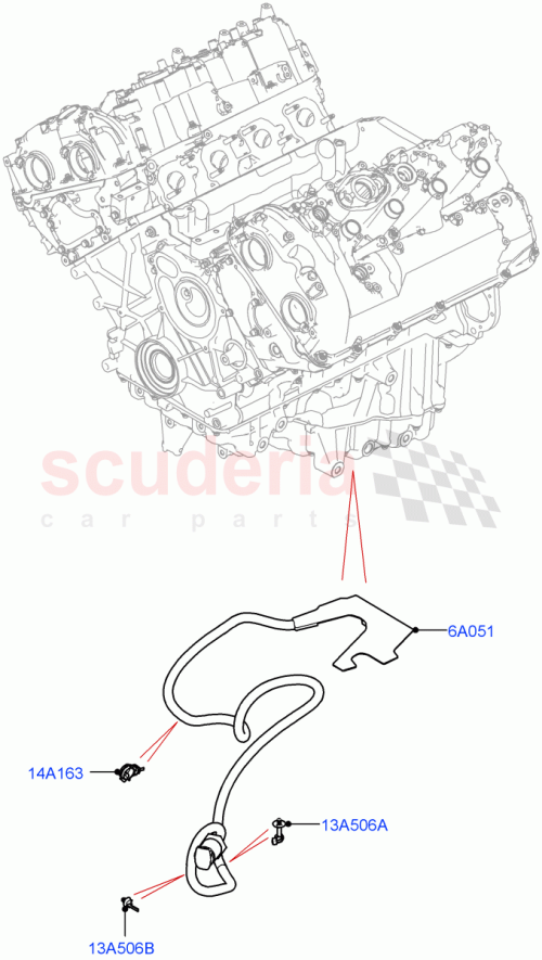 Part Diagram for Land Rover LR146997