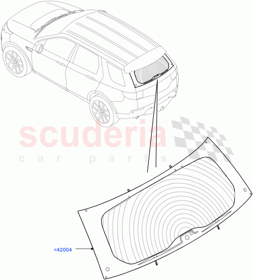 Part Diagram for Land Rover LR058515
